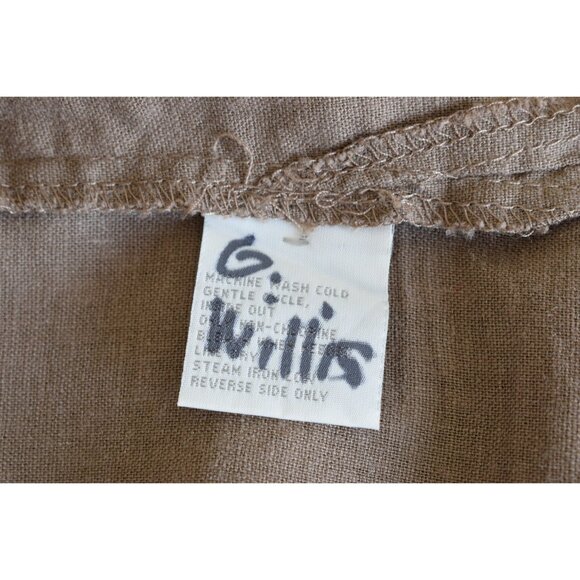 Vintage 90s Brown‎ Embroidered Blouse - Picture 10 of 10